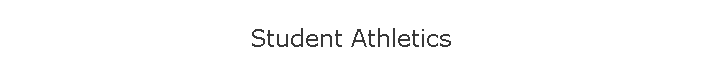 Student Athletics